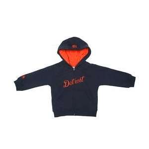  Detroit Tigers Infant Full Zip Hood by Majestic Athletic 