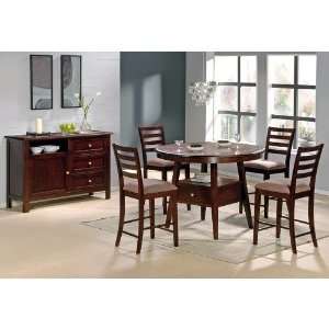  Haley Counter Height Dining Table Base in Multi Step Rich 
