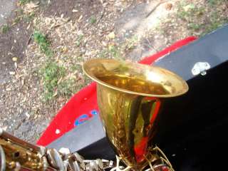 Conn baritone sax low A model 11M made 4 Armstrong  