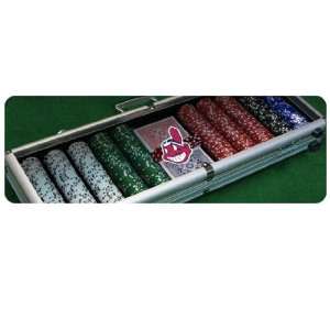 UD MLB Poker Chip Set Cleveland Indians 