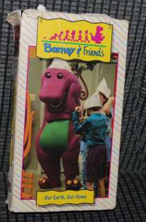 Barney & Friends Our Earth Our Home VHS Video Movie VTG  