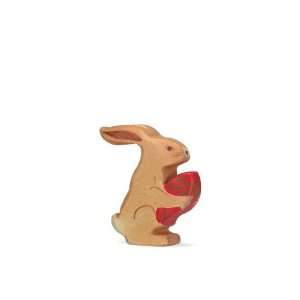 Holztiger Bunny with Egg Toys & Games