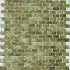 Glass Mosaic Tile,kitchen/bath floor wall counter olive  