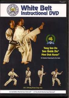 Soo Bahk Do Tang Soo Do White Belt Karate Manual + DVD  