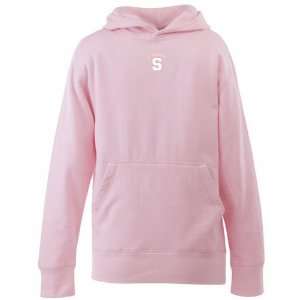  Syracuse YOUTH Girls Signature Hooded Sweatshirt (Pink 