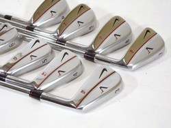 NIKE VR VICTORY RED TW Tiger Woods BLADE FORGED IRONS SET 3 PW Steel 