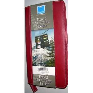  Travel Document Holder (Red)