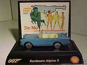 Sunbeam Alpine 5 Dr. No 007 James Bond 1/64 Tic Toc  