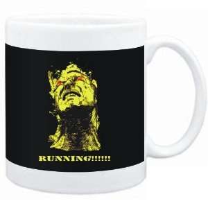   Mug Black  Running     ABSTRACT ART Sports