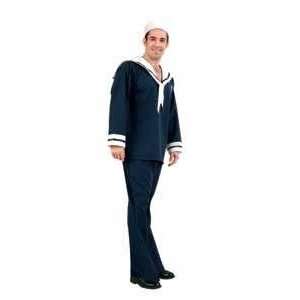  Adult Navy Sailor Costume 