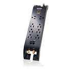 Philips Home Theater 8 Outlet Child Safe Surge Protector Cord 4 feet 