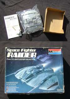 1978 Battlestar Galactica Cylon Raider Plastic Model Kit Sealed 