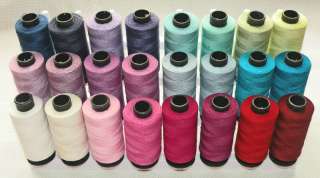 50 Large Spools 100% Cotton Sewing Thread 25,000 meters  
