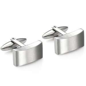  Unique RnB jewelry Brushed Silver Stainless Steel Mens 