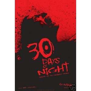  30 Days of Night 27x40 Double Sided Original Movie Poster 