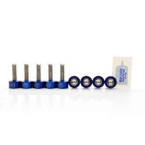   JDM 8mm Header Cup Washers Kit Various Honda / Acura Engines   Blue