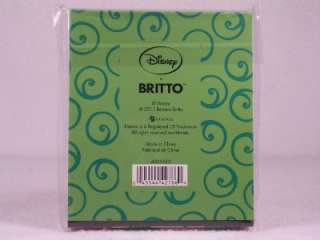 Romero Britto & Disneys Tinkerbell Paper Note Pad #4025523 NEW 