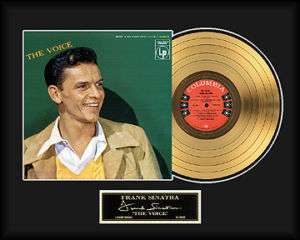 Frank SINATRA GOLD RECORD The Voice Gold  