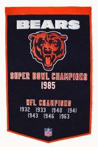 Chicago Bears Wool Dynasty Banner Pennant NFL  