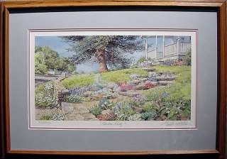 Charles Peterson GARDEN PARTY Framed Encore Edition  
