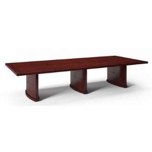  Hennessy Rectangular Conference Table in Dark Cherry Size 