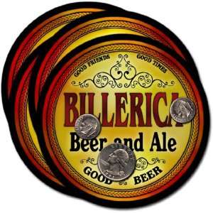  Billerica, MA Beer & Ale Coasters   4pk 