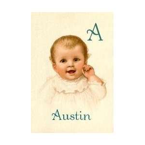  A for Austin 20x30 poster