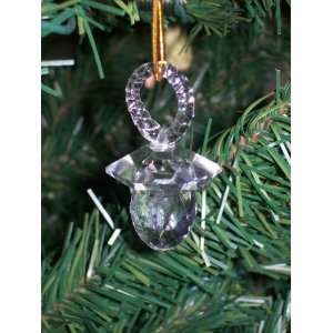  Crystal Baby Binky Ornament 