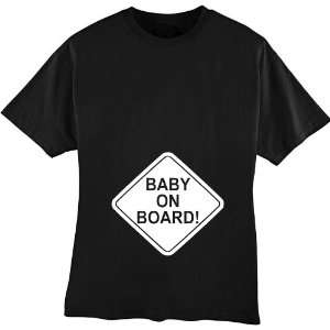  Baby On Board Funny Pregnancy T shirt 3X Large by 