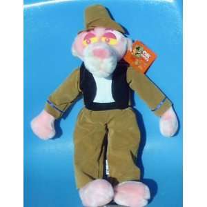  17 Pink Panther; Stuffed Plush Toy Doll (Dressed in 