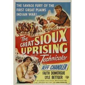 The Great Sioux Uprising (1953) 27 x 40 Movie Poster Style A  
