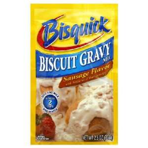  Bisquick, Mix Gravy Biscuit Sausage, 2.5 Ounce (12 Pack 