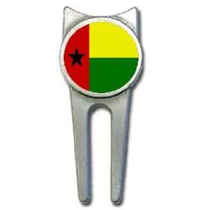  Guinea Bissau flag golf divot tool 