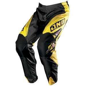  One Industries Carbon Carrera Pants   38/Red/Yellow 
