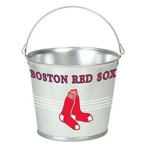  Boston Red Sox Metal Pail