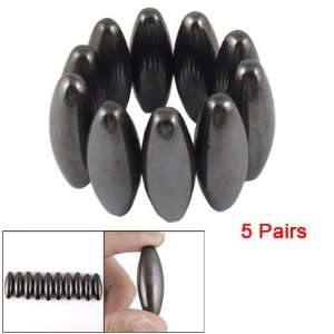   Como 5 Pairs Black Hematite Buzz Magnetic Olive Ball Toy Toys & Games