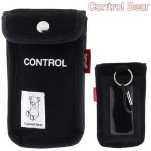  Control Bear Pass Case Mobile Pouch (Black) Toys & Games