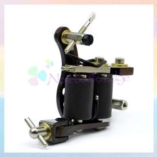 Pro 8 Wrap Dual Coil Cast Iron Frame Tattoo Machine Liner Supply 