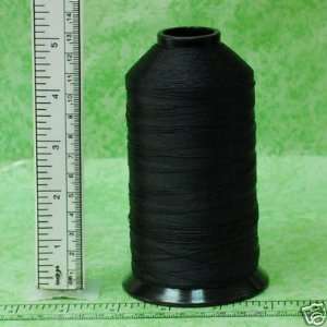   Bonded nylon thread~jet black~A&E#66501~1300yd Arts, Crafts & Sewing