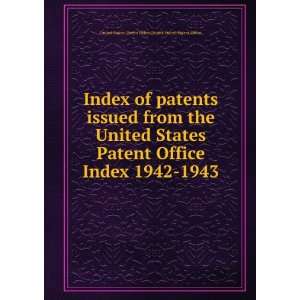   Patent Office. Index 1942 1943 United States. Patent Office United