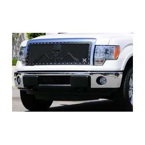   Assault Grunt Black OPS Flat Black Studded Main Grille with Soldier