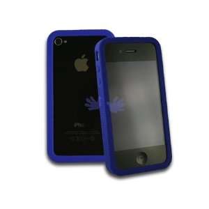  IGG iPhone 4 Border Bands With Side Grip   Blue Cell 