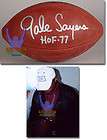 Gale Sayers Bears Autographed NFL Football W/ INSC  
