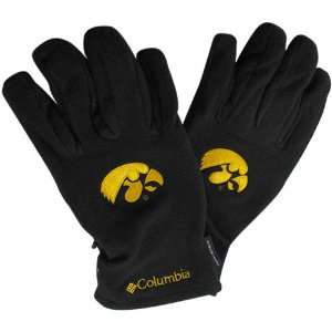   Columbia Iowa Hawkeyes Black High Five Fleece Glove