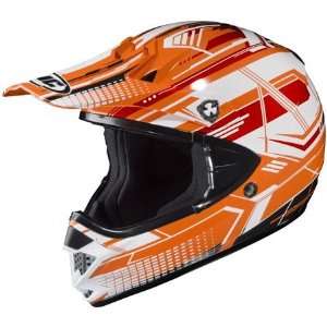  HJC CL X5N Matrix Full Face Helmet X Small  Orange 