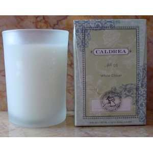  Caldrea White Clover Candle 6.35 Oz. In Glass
