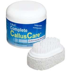Dr. Blaines Complete CallusCare Cream With Pumice Stone And Brush, 4 