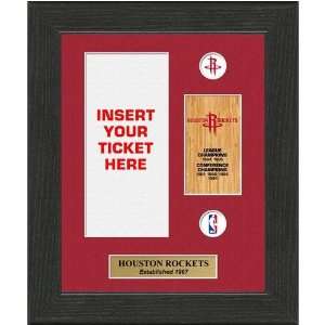  Houston Rockets Ticket Frame