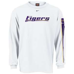   Tigers White Youth Speed Kills Long Sleeve T shirt