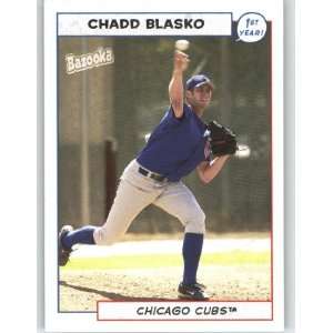  2005 Bazooka Gold Chunks #198 Chadd Blasko FY RC   Chicago 
